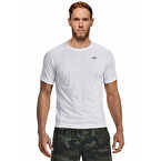 MuscleCloth Running Kısa Kollu T-Shirt Beyaz