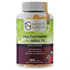 Nature's Supreme Gummies Multivitamin for Adults 120 Çiğnenebilir Form
