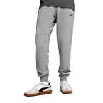 Puma Essentials No.1 Logo Sweatpants Eşofman Altı Gri
