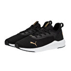 Puma SoftRide Flair Kadın Ayakkabı Siyah Gold