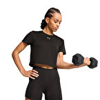 Puma Train All Day Essentials Baby Crop Kadın T-Shirt Siyah