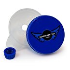 Supplementler.com Toz Saklama Hunisi Şeffaf Mavi