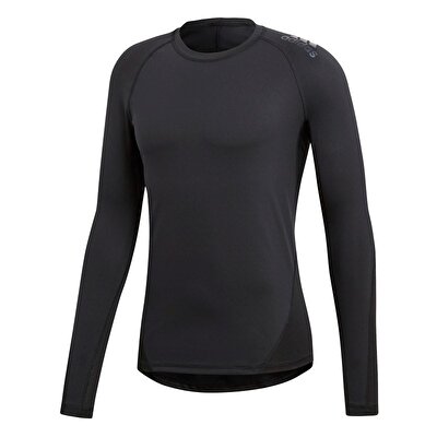 Adidas Alphaskin Sport Uzun Kollu T-Shirt Siyah