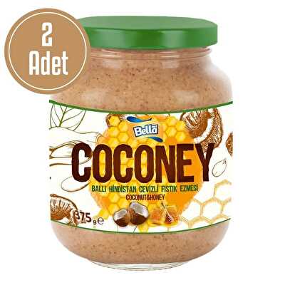 Bellanut Coconey Yer Fıstığı Ezmesi 375 Gr x 2 Adet