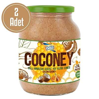 Bellanut Coconey Yer Fıstığı Ezmesi 750 Gr x 2 Adet