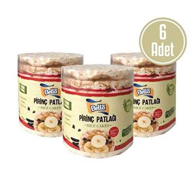 Bellanut Pirinç Patlağı Rice Cakes 85 Gr x 6 Adet