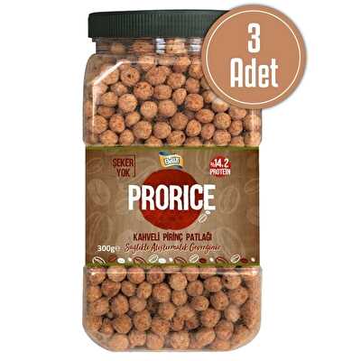 Bellanut Prorice Kahveli Pirinç Patlağı 300 Gr 3 Adet