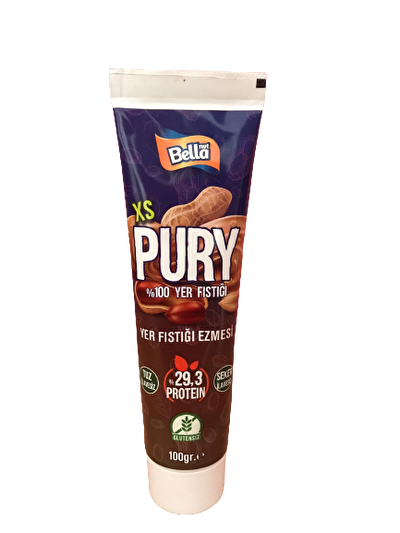 Bellanut Pury Yer Fıstığı Ezmesi 100 Gr Tüp