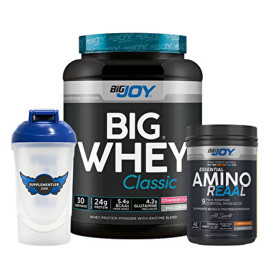 Big Joy Amino Reaal + Whey Protein Kas Kombinasyonu