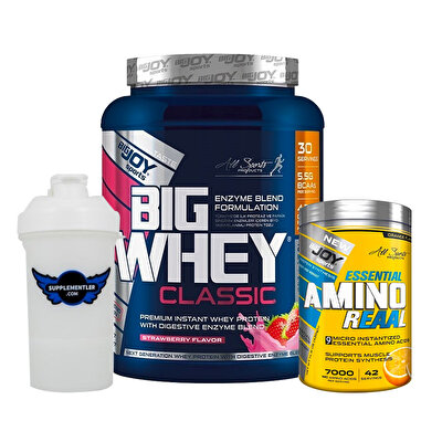 Big Joy Amino Reaal + Whey Protein Kas Kombinasyonu