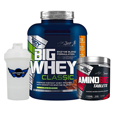 Big Joy Aminobig + Whey Protein Kas Kombinasyonu