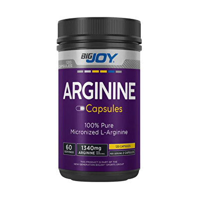 Big Joy Arginine 120 Kapsül