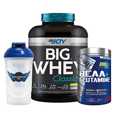Big Joy BCAA + Glutamine + Big Whey Kas Kombinasyonu