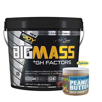 Big Joy Big Mass +GH Factors 5000 Gr + Yer Fıstığı Ezmesi Hediyeli