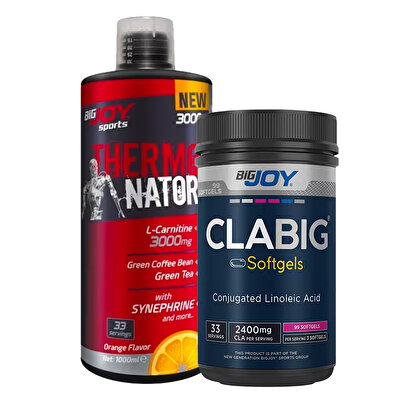 Big Joy Thermonator L-Carnitine + Clabig 1000 Mg Kombinasyonu