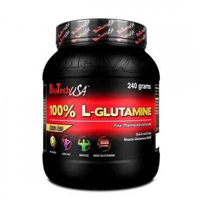 Biotech 100% L-Glutamine 240 Gr