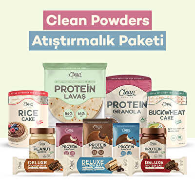 Clean Powders Atıştırmalık Paketi