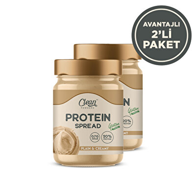 Clean Powders Protein Spread 350 Gr Fındık Kreması 2 Adet