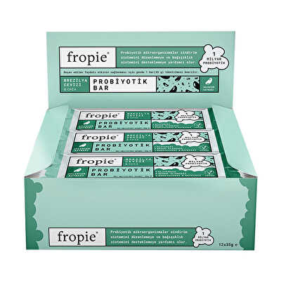 Fropie Brezilya Cevizi Chia Probiyotik Bar 35 Gr 12 Adet