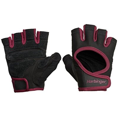 Harbinger Wmns Power Gloves Kadın Eldiven Siyah Bordo
