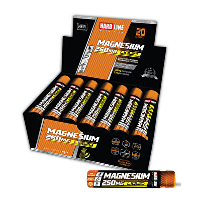 Hardline Magnesium Liquid 250 Mg 30mL 20 Adet 