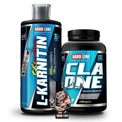 Hardline Thermo L-Karnitin Sıvı 1000 mL + CLA One Kombinasyonu