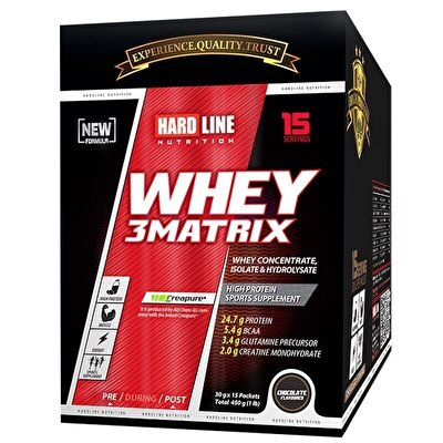 Hardline Whey 3 Matrix 30 Gr Tek Kullanımlık 15 Adet