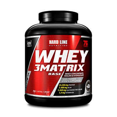 Hardline Whey 3 Matrix Base 2300 Gr