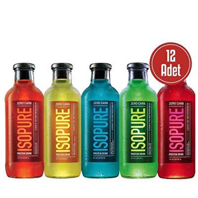 Isopure Zero Carb Protein Drink 591 mL 12 Adet