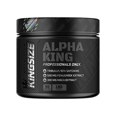 Kingsize Nutrition Alpha King 180 Tablet