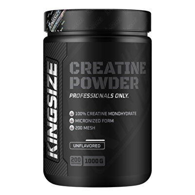 Kingsize Nutrition Creatine Powder 1000 Gr Aromasız