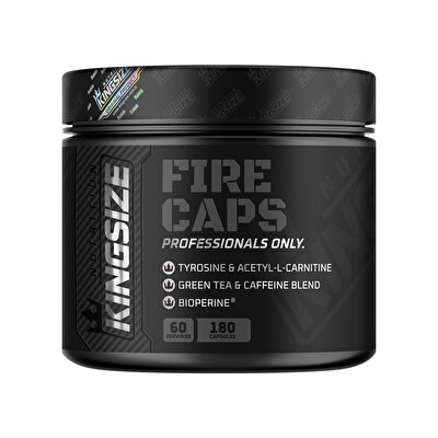 Kingsize Nutrition Fire Caps 180 Kapsül