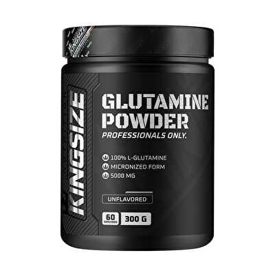 Kingsize Nutrition Glutamine Powder 300 Gr Aromasız