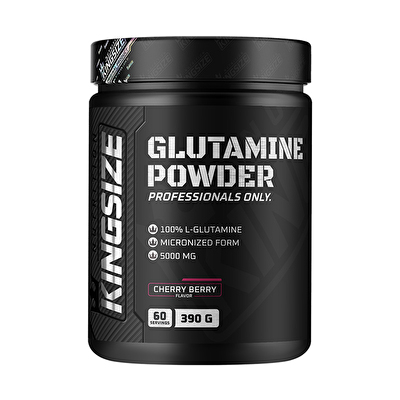 Kingsize Nutrition Glutamine Powder 390 Gr