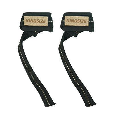 Kingsize Padded Lifting Straps Siyah