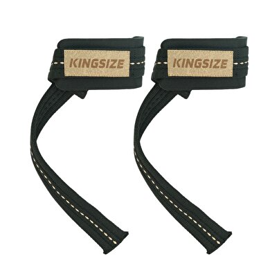 Kingsize Padded Lifting Straps Siyah