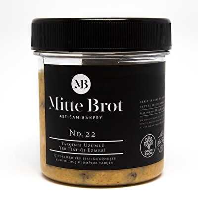 Mitte Brot Tarçınlı Üzümlü Yer Fıstığı Ezmesi 350 Gr