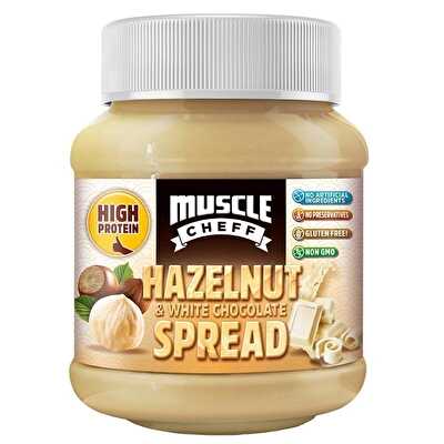 Muscle Cheff Beyaz Çikolatalı Fındık Kreması 350 Gr