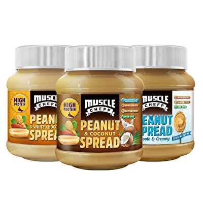 Muscle Cheff Fıstık Ezmesi 350 Gr 3 Adet