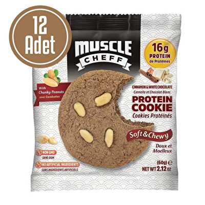Muscle Cheff Protein Kurabiye 60 Gr 12 Adet