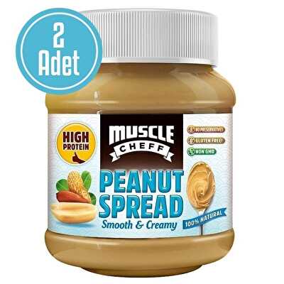 Muscle Cheff Yer Fıstığı Ezmesi 350 Gr 2 Adet