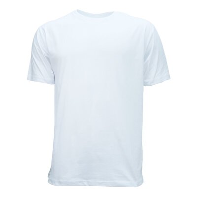 MuscleCloth Basic Kısa Kollu T-Shirt Beyaz