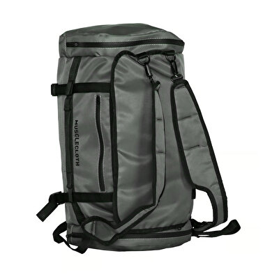 MuscleCloth Convertible Spor Çanta Gri