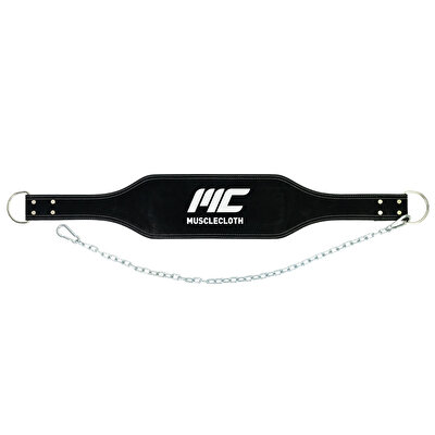 Musclecloth Dip Belt Ağırlık Kemeri Siyah