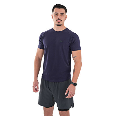 MuscleCloth Elite Reglan T-Shirt Lacivert