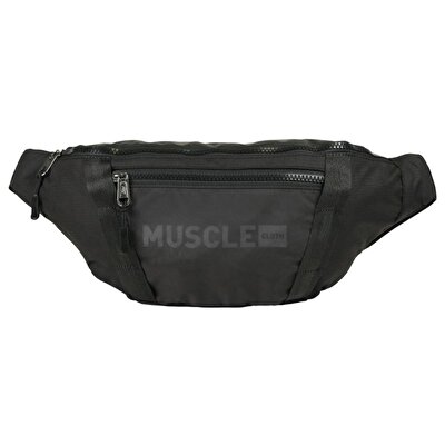 MuscleCloth Glory Cross Bag Omuz Çantası Siyah Gri