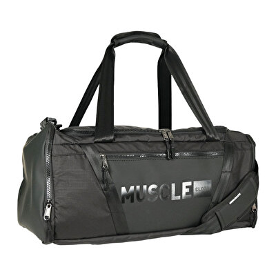 MuscleCloth Glory Silindir Çanta Siyah
