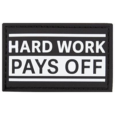 MuscleCloth Hard Work Pays Off Patch 8x5 Cm