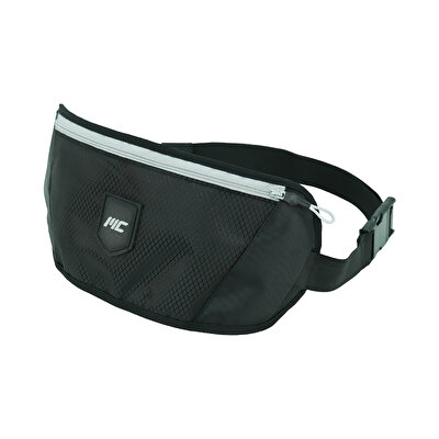 MuscleCloth Koşucu Bel Çantası Siyah