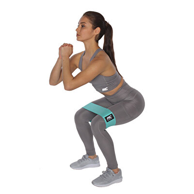 MuscleCloth Loop Band Direnç Bandı Çok Hafif Turkuaz